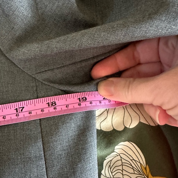 J.Crew Sidney Super 120s Wool blazer jacket suiting-12 tall-heather flannel grey - Picture 4 of 6